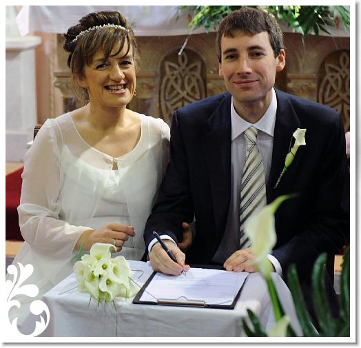 Signing the register 2